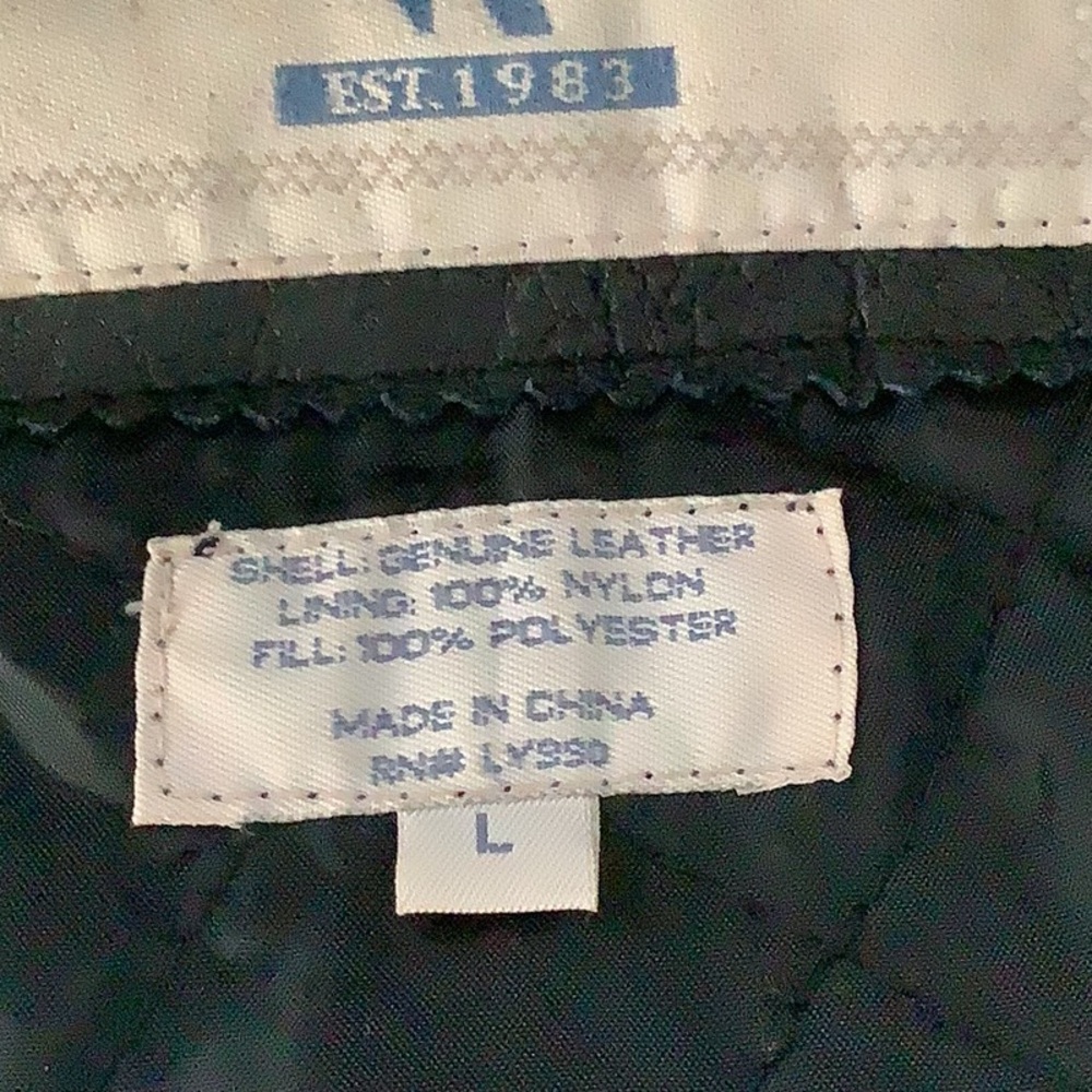 River Trader Vintage 1983 Genuine Leather Jacket - Picture 11 of 12